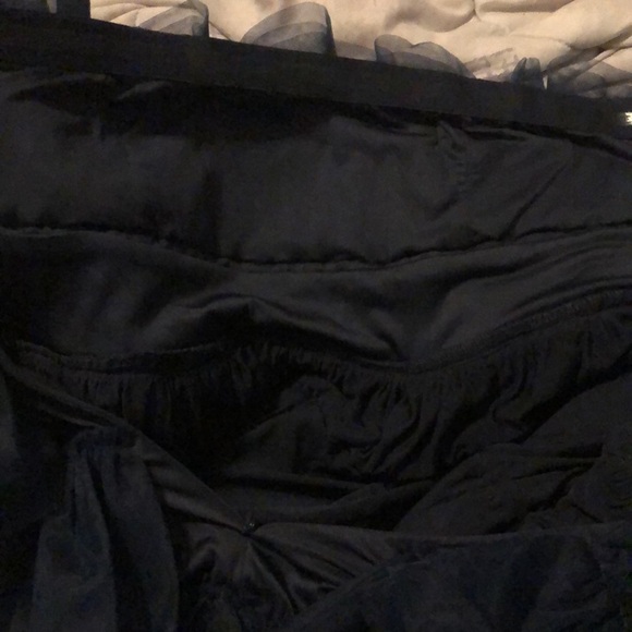 Altar'd State navy dark blue sheer chiffon Daria Tulle tutu‎ mini Dress size L - Picture 5 of 5